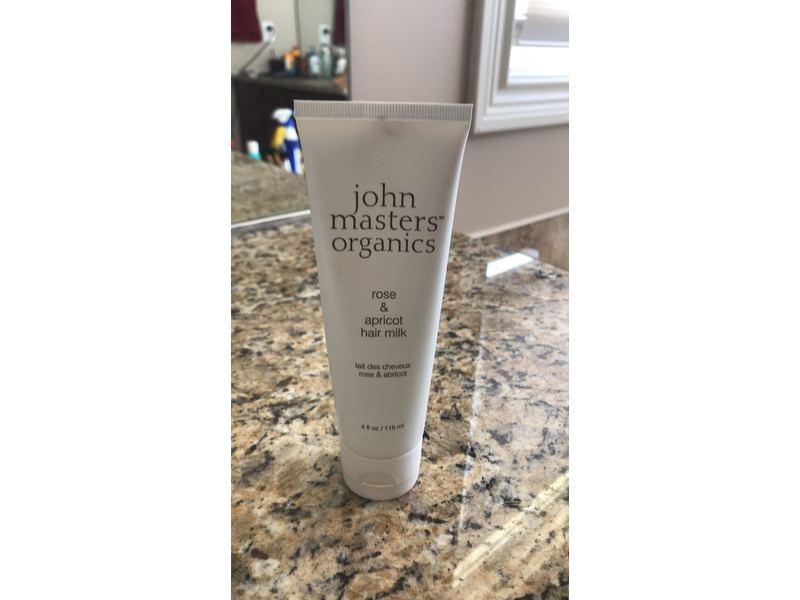 John Masters Organics Hair Milk, Rose and Apricot, 4 Ounce  display picture 2