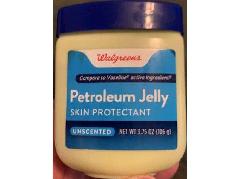 Walgreens Petroleum Jelly, Unscented, 3.75 oz/106 g