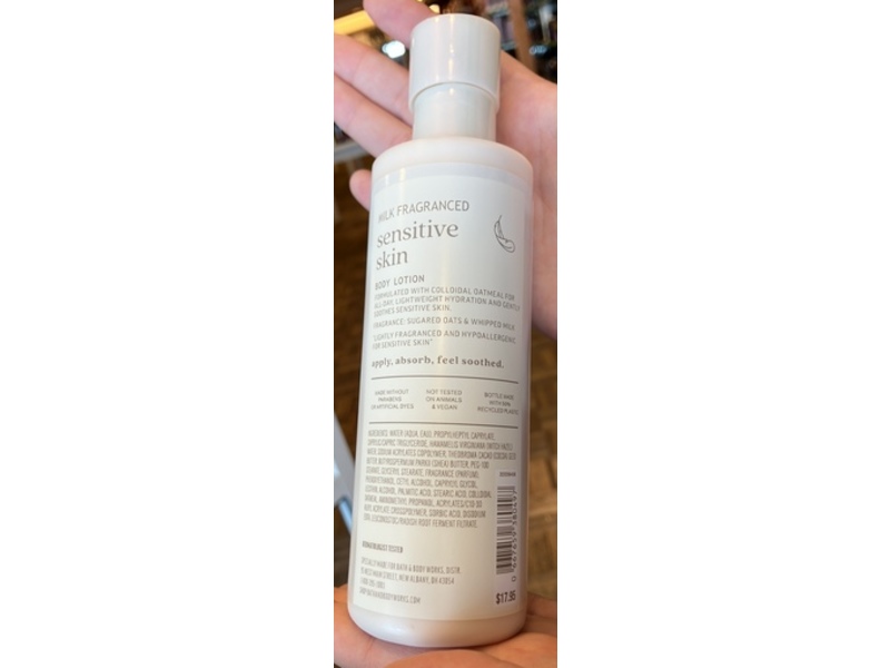 Bath & Body Works Body Lotion, Milk Fragranced, 7.8 fl oz/230 mL