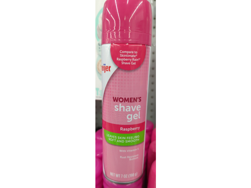 Meijer Women's Shave Gel, Raspberry, 7 oz/198 g