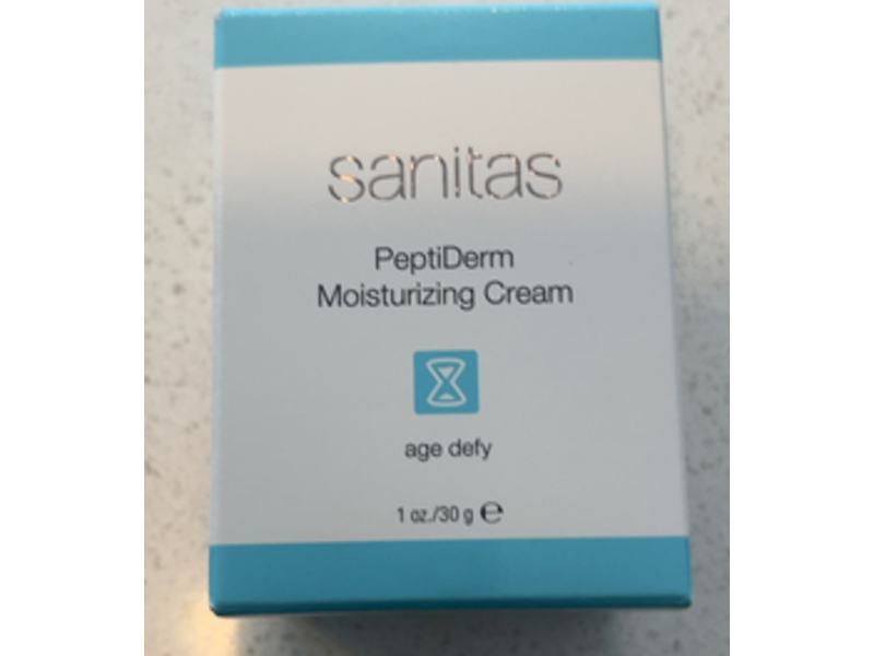 Sanitas Peptiderm Moisturizing Cream, 1 oz/30 g