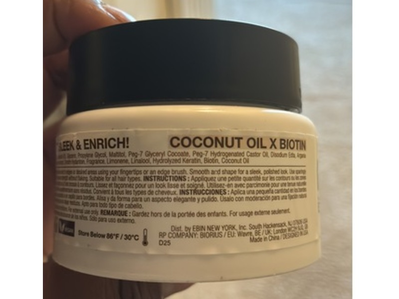 All Day Got Hold Edge Control, Coconut Oil, 3.37 fl oz/100 mL