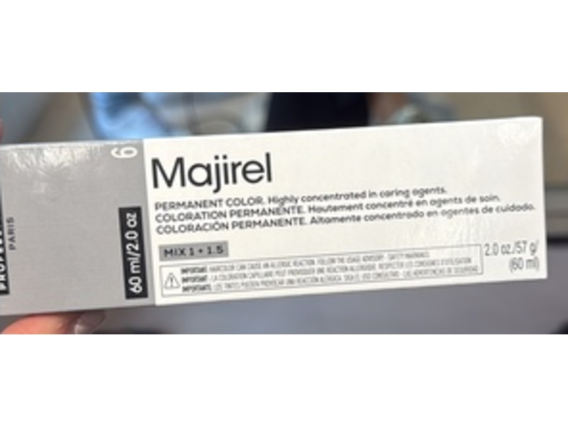 Loreal Paris Majirel Permanent Color, 6, 2.0 oz/60 mL