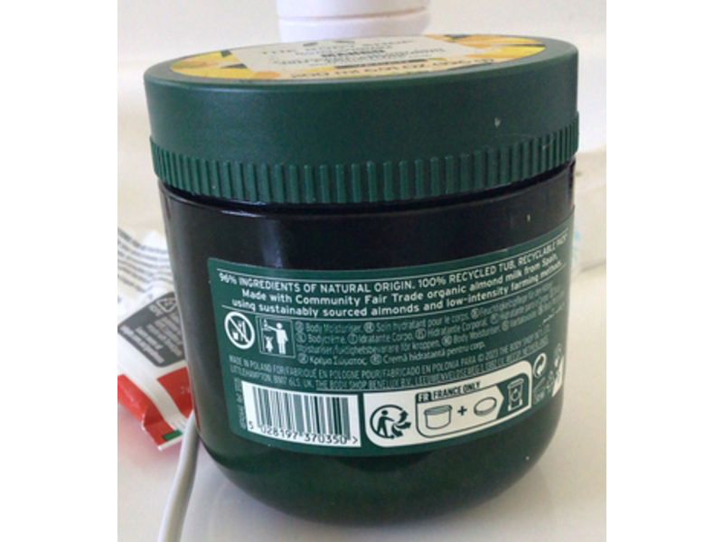 The Body Shop Body Yogurt, Mango, 6.91 oz/200 mL