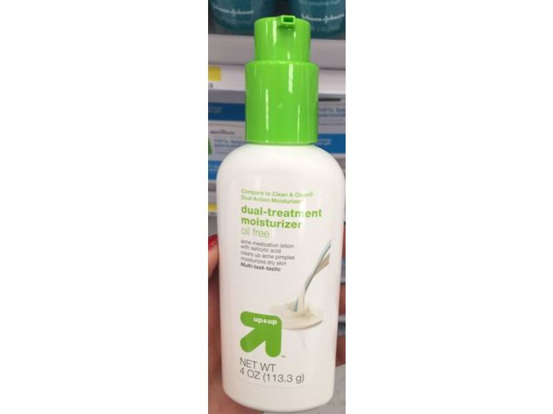 Up & Up Dual Treatment Moisturizer, Salicylic Acid, 4 oz/113.3 g