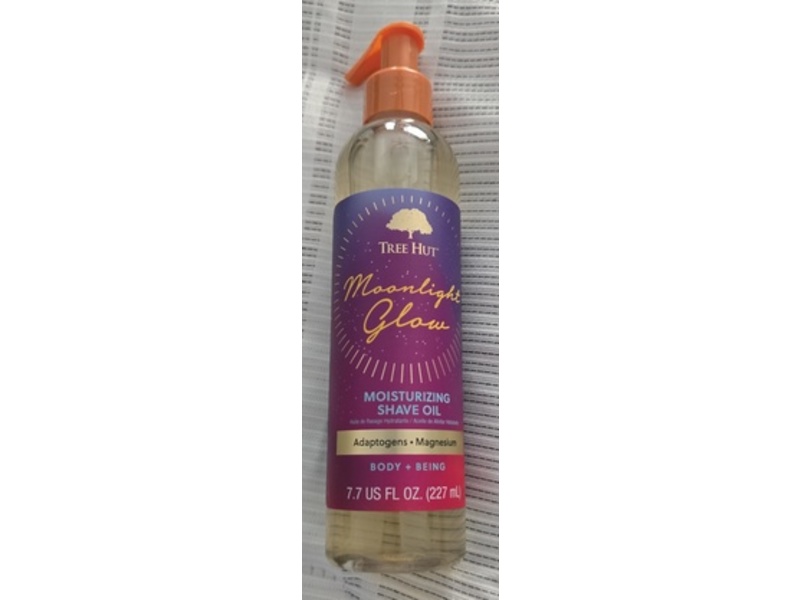 Tree Hut Body + Being Moisturizing Shave Oil, Moonlight Glow, 7.7 fl oz/227 mL