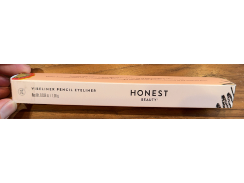 Honest Beauty Vibeliner Pencil Eyeliner, 0.038 oz/1.08 g