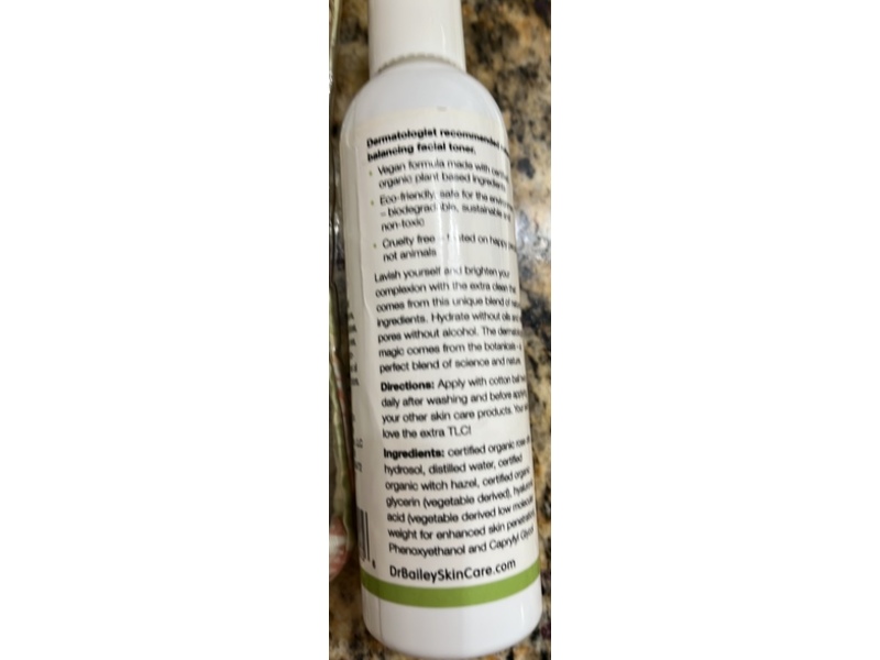 Dr. Cynthia Bailey Skincare Pore Minimizing Facial Toner, 4 fl oz/119 mL