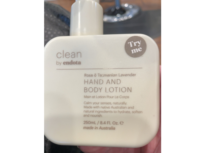 Endota Hand & Body Lotion, Rose & Tasmanian Lavender, 8.4 fl oz/250 mL