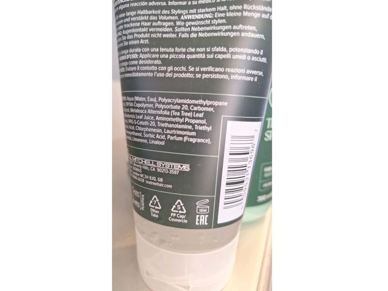 Tea Tree Special Firm Hold Hair Gel, 5.1 fl oz/150 mL