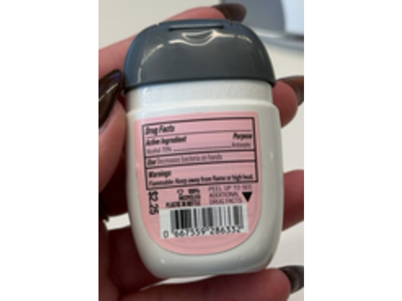 PocketBac Anti-Bacterial Moisturizing Hand Sanitizer, Champagne Toast, 1 fl oz/30 mL, Pack Of 5