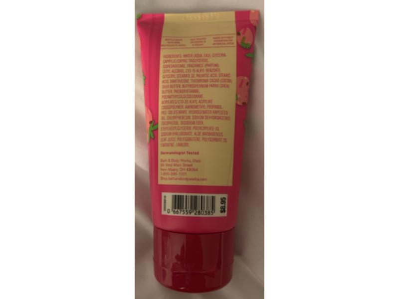 Bath & Body Works Ultimate Hydration Body Cream, Strawberry Pound Cake, 2.5 oz/70 g