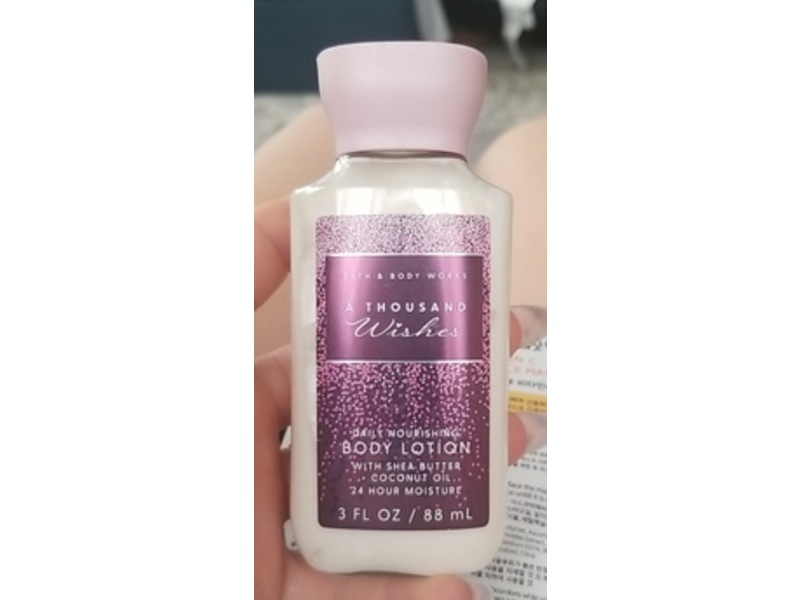 Bath & Body Works Daily Nourishing Body Lotion, A Thousand Wishes, 3 fl oz/88 mL