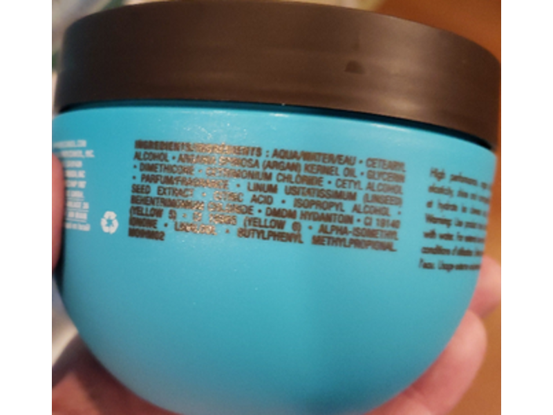Moroccanoil Intense Hydrating Mask, Hydration, 8.5 fl oz/250 mL