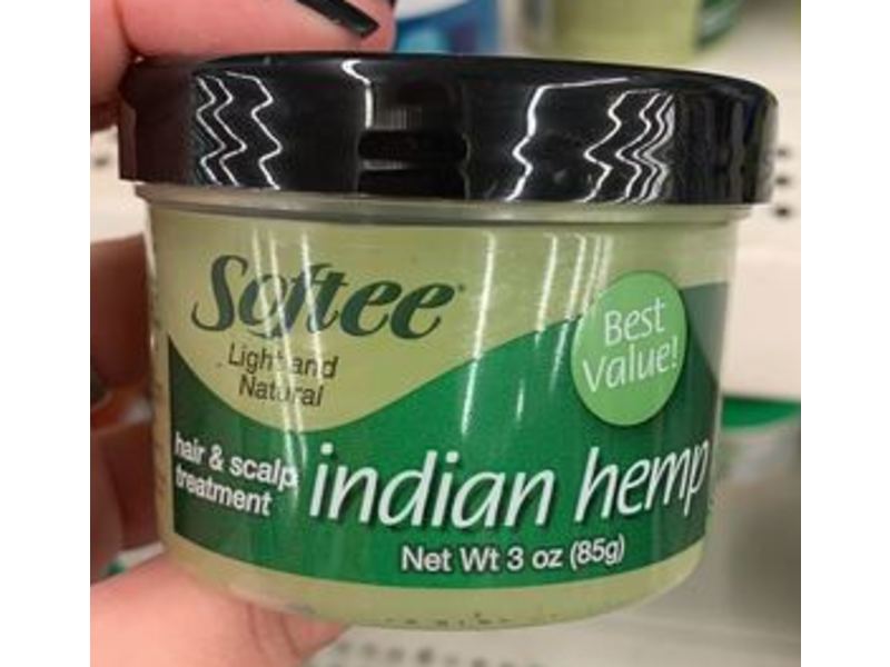 Softee Indian Hemp Hair & Scalp Treatment, 3 oz/85 g