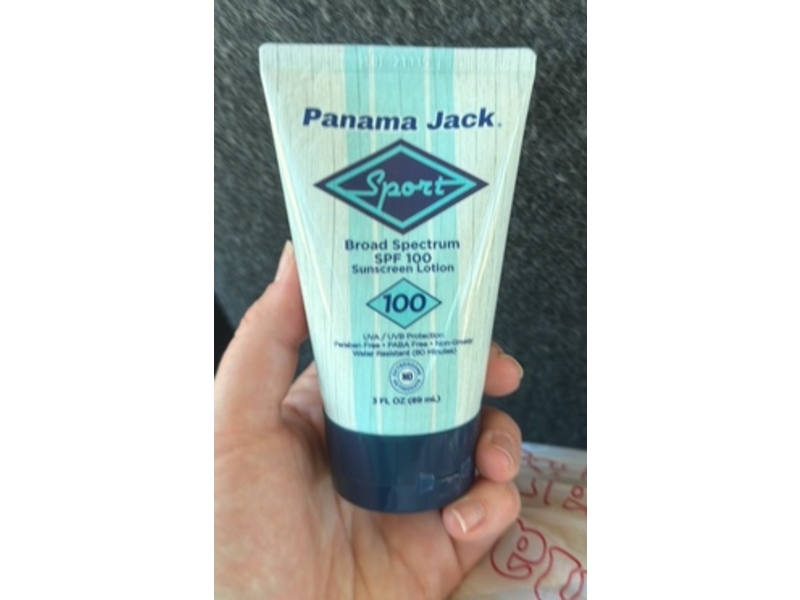 Panama Jack Sport Sunscreen Lotion, SPF 100, 3 fl oz/89 mL