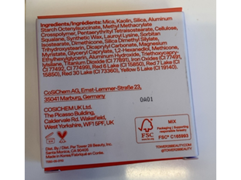 Tower 28 GetSet Matte Powder Blush, Culver Crush, 0.141 oz/4 g