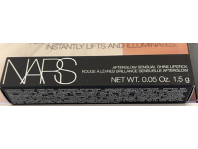 Nars Afterglow Sensual Shine Lipstick, On Edge, 0.05 oz/1.5 g