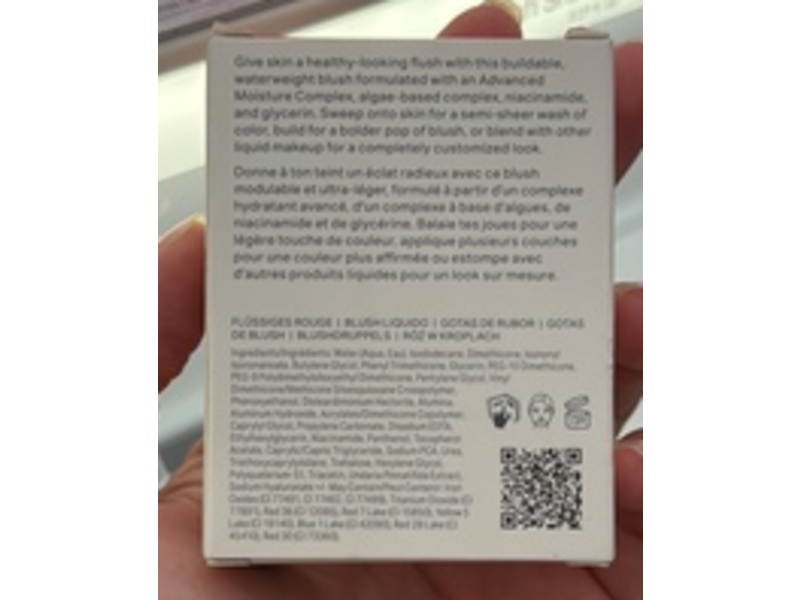 Morphe Hot Shot Blush Drops, Fireball, 0.5 fl oz/15 mL