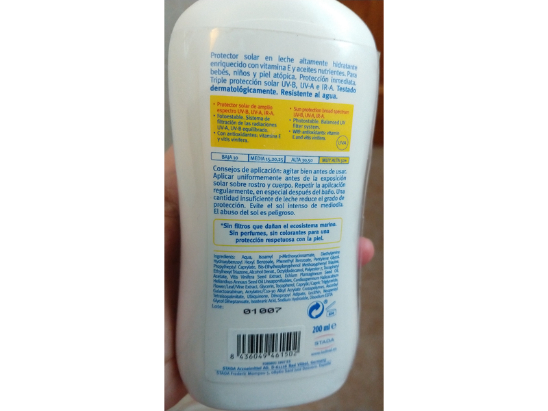 Ladival Triple Protection Solar Kids Atopic Skin Spray, SPF 50, 200 mL