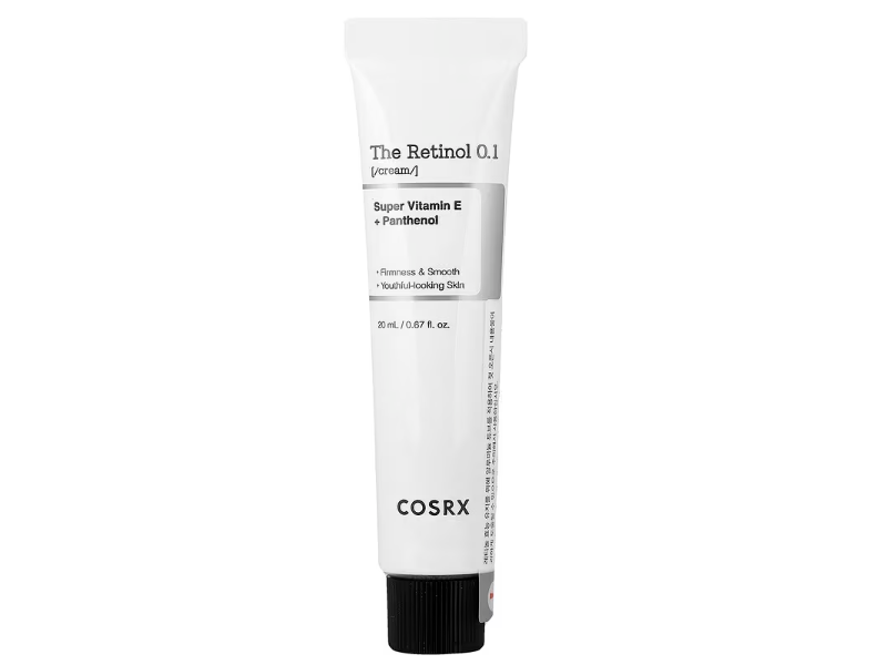 Cosrx The Retinol 0.1 Cream, Super Vitamin E + Panthenol, 0.67 fl oz/20 mL