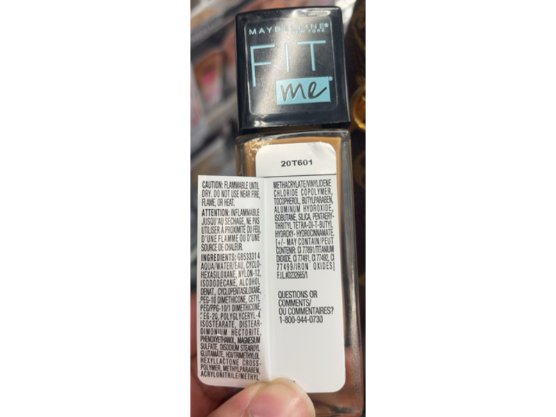 Maybelline New York Fit Me Concealer, 035 Deep, 0.23 fl oz/6.8 mL