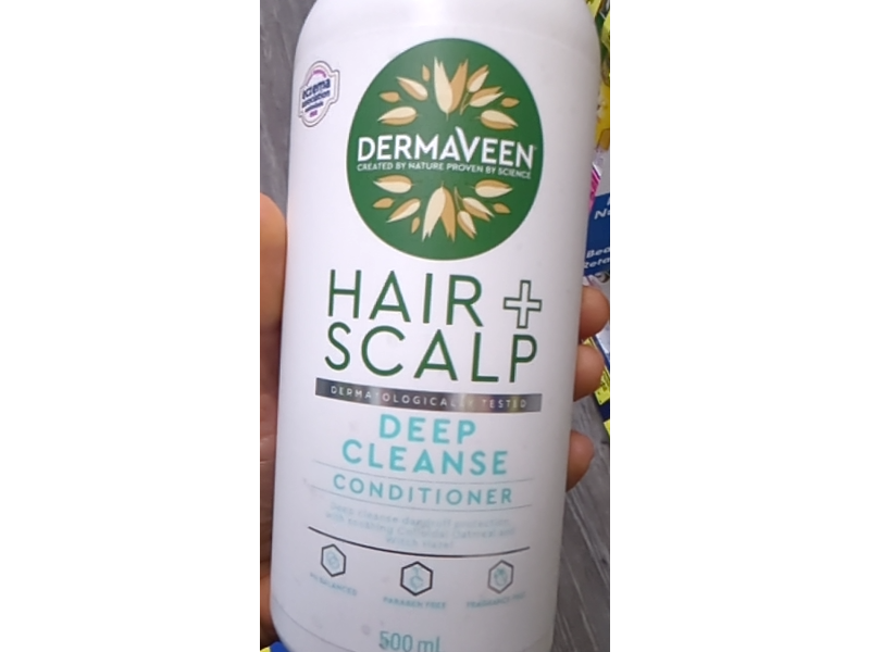 DermaVeen Hair + Scalp Deep Cleanse Conditioner, 500 mL