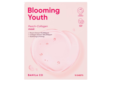 Banila Co Peach Collagen Mask, 0.67 fl oz/20 mL