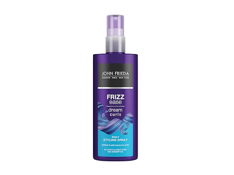 John Frieda Frizz Ease Dream Curls Daily Styling Spray, Rosehip Oil, 200 mL