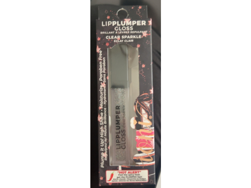 Ioni Lip Plumper Gloss, Clear Sparkle, 0.15 fl oz/4.5 mL