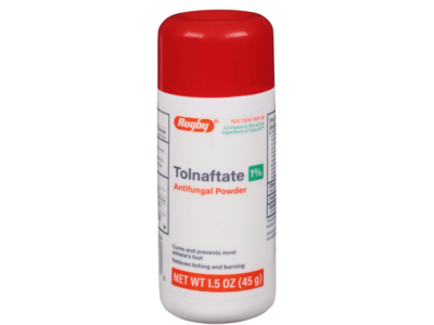 Rugby Tolnaftate 1% Antifungal Powder, 1.5 oz/45 g