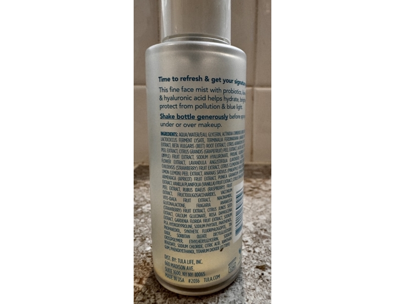 Tula Skincare Signature Glow Face Mist, 1.7 fl oz/50 mL