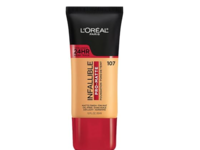 L'Oreal Paris Infallible Pro-Matte Foundation Makeup, Fresh Beige, 1 fl oz/30 mL - thumbnail 1