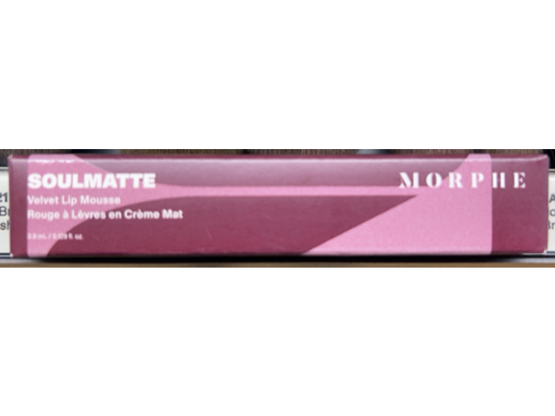Morphe Soulmatte Velvet Lip Mousse, Compatible, 3.8 mL