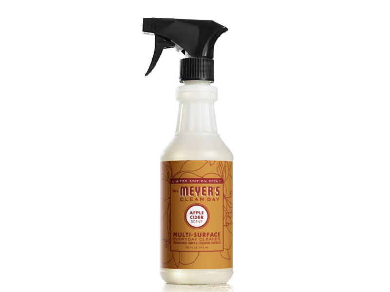 Mrs. Meyer's Clean Day Multi-Surface Everyday Cleaner, Apple Cider, 16 fl oz/473 mL