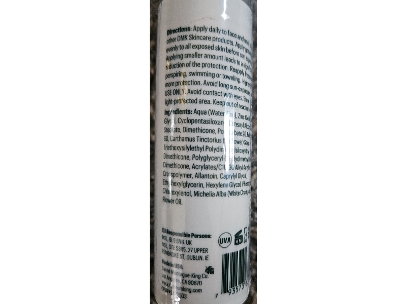 DMK Acu Moist Hydrating Lotion, SPF 15, 1.7 fl oz/50 mL