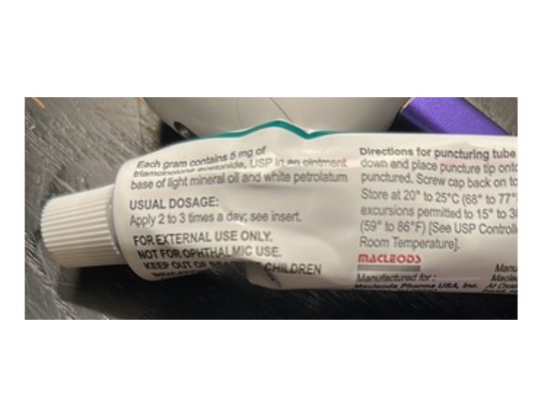 Triamcinolone Acetonide Ointment 0.5%, 15 g, Macleods (Rx)