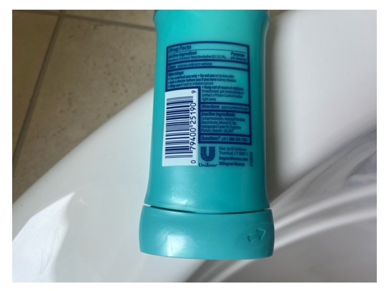 Degree Dry Protection Shower Clean 24 hr Antiperspirant Deodorant, 2.6 oz/74 g