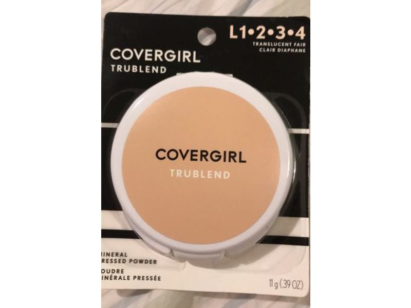 CoverGirl TruBlend Pressed Powder, Translucent Medium, 0.39 oz/11 g