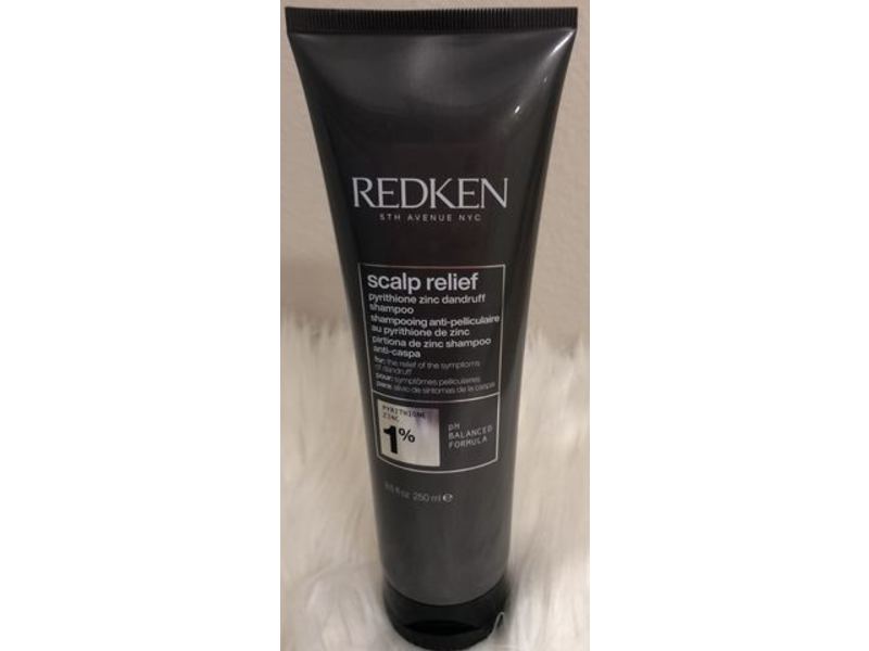 Redken Scalp Relief Dandruff Shampoo, Pyrithione Zinc 1%, 8.5 fl oz/250 ml