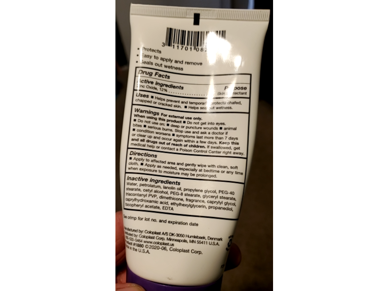 Coloplast Baza Protect Moisture Barrier Cream, 5 oz/142 g