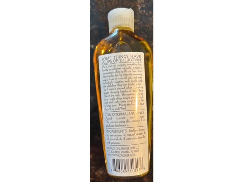 Solar Recover Save Your Body & Mind Bath & Massage Oil, 8 fl oz