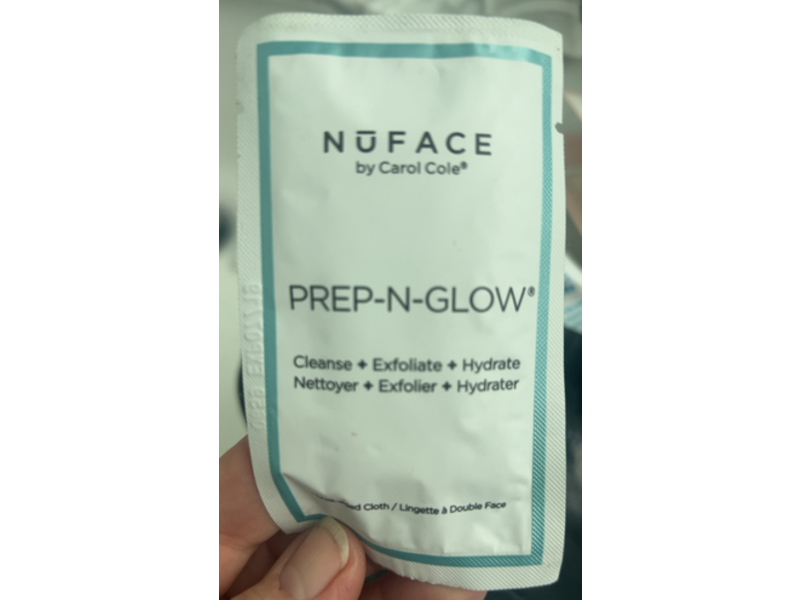 Nuface Prep - N - Glow Dual - Sided Cloth, 1 Count