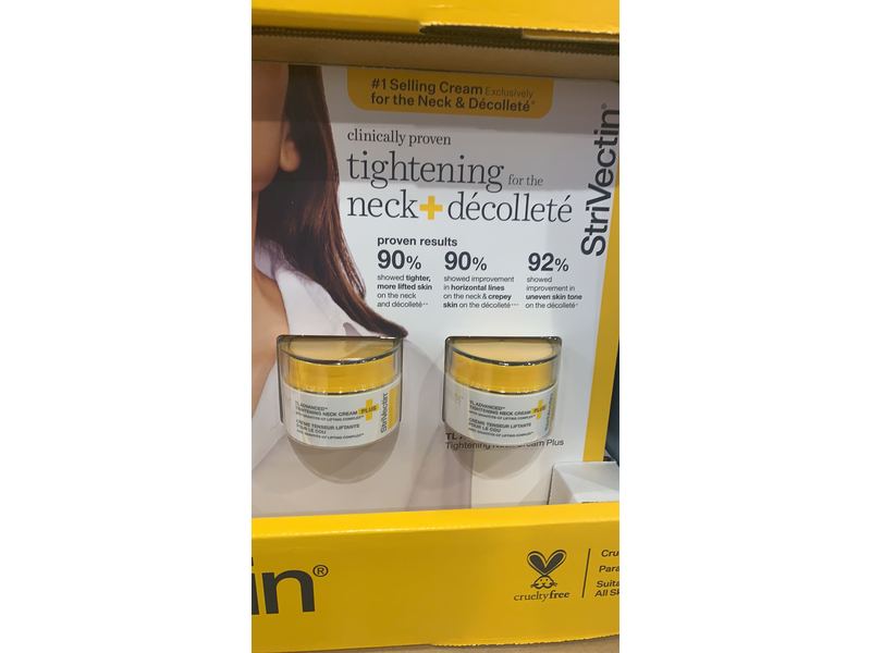 Strivectin Tl Advanced Tightening Neck Cream, 1.0 fl oz/30 mL, Pack Of 2