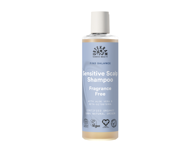 Urtekram Sensitive Scalp Shampoo, 250 mL
