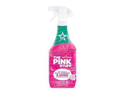 Start Drops The Pink Stuff Miracle Daily Shower & Shine Spray, 30 fl oz/888 mL