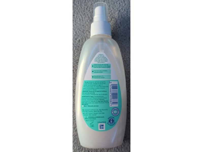 Johnson's Kids No More Tangles Leave-In Conditioner, Glycerin, 200 mL