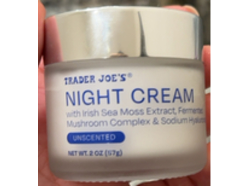 Trader Joe's Night Cream, Unscented, 2 oz/57 g
