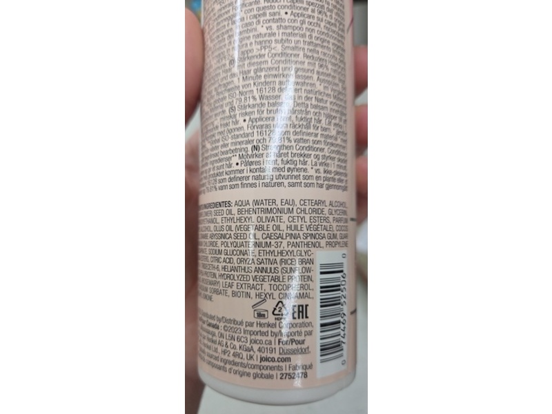 Joico InnerJoi Strengthen Conditioner, 10.1 fl oz/300 mL