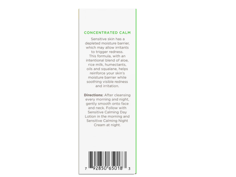 Burt's Bees Calming Serum, Aloe & Rice Milk, Sensitive , 1 fl oz/29.5 mL